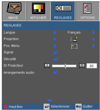 OPTOMAR GT 750 - MENU - 1
