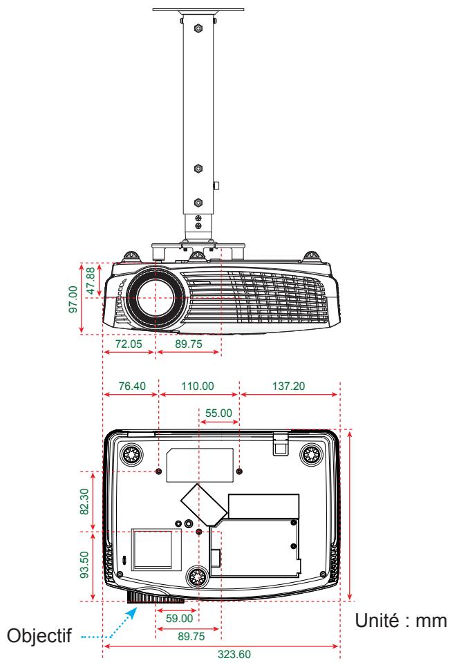 OPTOMAR GT 750 - Installation au plafond - 1