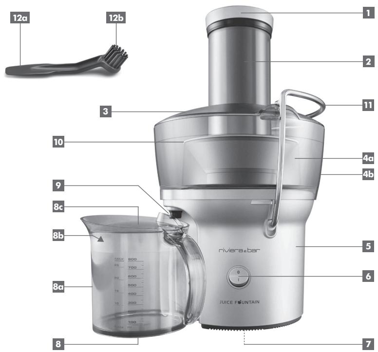 RIVIERA ET BAR PR 774A - JUICE FOUNTAIN - 6