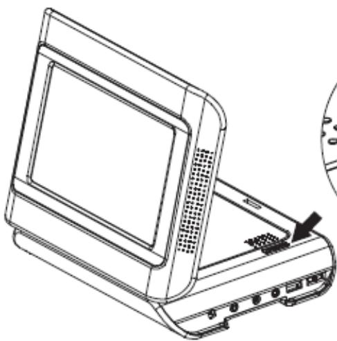 NEXT 9 - - Capot du lecteur CD/DVD - 1
