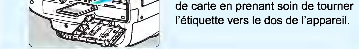 CANON EOS 4000D+18-55iiic - Insérez la carte (p. 36). • Insérez la carte dans l'en - 1