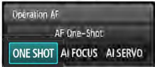 CANON EOS 4000D+18-55iiic - AF : Modification du fonctionnement de l'autofocus\* - 3