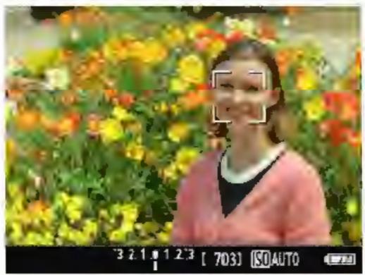 CANON EOS 4000D+18-55iiic - Mode 山 Direct (Detection de visage): AF - 1