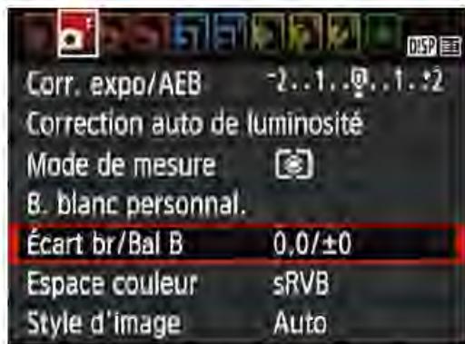 CANON EOS 4000D+18-55iiic - Correction de la balance des blancs - 1