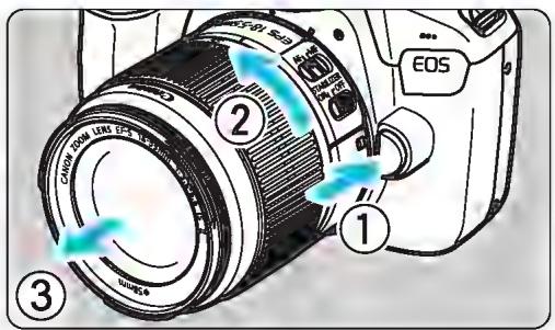 CANON EOS 4000D+18-55iiic - Retrait de l'objet - 1