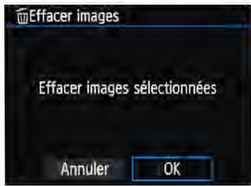 CANON EOS 4000D+18-55iiic - MENU Sélection [√] d'images à effacer par lot - 4