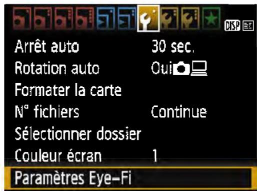 CANON EOS 4000D+18-55iiic - Insérez une carte Eye-Fi (p. 36). - 1