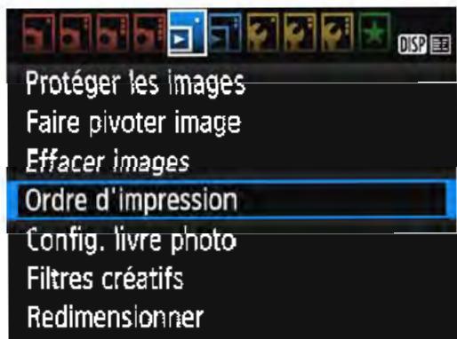 CANON EOS 4000D+18-55iiic - Réglage des options d'impression - 1