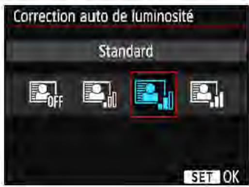 CANON EOS 4000D+18-55iiic - Correction automatique de la luminosité et du contraste\* - 2
