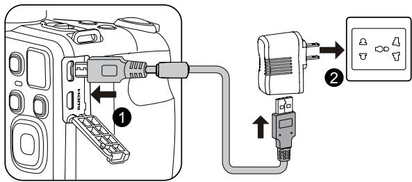 KODAK AZ422-BR - Charger la batterie - 1