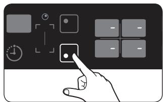 SAMSUNG CTN364N006 - Selectionnez la ZONE de cuisson et le réglage de la temperature. - 1