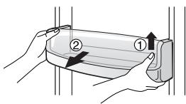 LG-GOLDSTAR GRP-2374KGDA - Panier de porte et support - 1