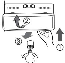 LG-GOLDSTAR GRP-2374KGDA - Lampe du compartmentnégléateur - 1
