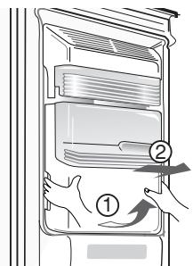 LG-GOLDSTAR GRP-2374KGDA - Bac de stockage des glaçons - 1