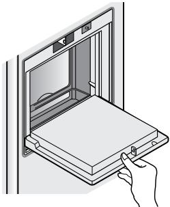 LG-GOLDSTAR GRP-2374KGDA - Ouvrir la portedu compartment fraîcheur - 1