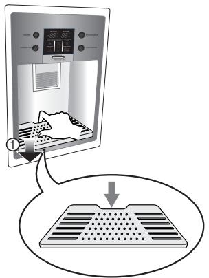 LG-GOLDSTAR GRP-2374KGDA - Après avoir utilisé le distributeur - 1