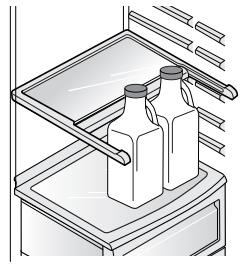 LG-GOLDSTAR GRP-2374KGDA - Etagèresr (sur certains modèles uniquement) - 2