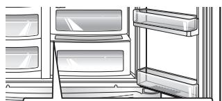 LG-GOLDSTAR GRP-2374KGDA - Conversion en compartmentement légumes ou viande (sur certains modèles uniquement) - 3