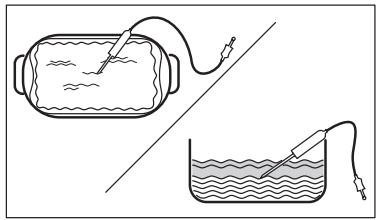 AEG FOURBSE78228BM - Comment utiliser : Sonde de cuisson - 2