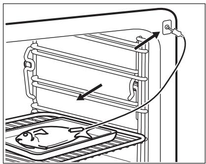 AEG FOURBSE78228BM - Como utiliser: Sonda térmica - 1