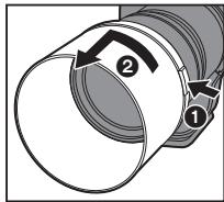 PANASONIC bah5S 70-2004 - Attaching the Lens - 4