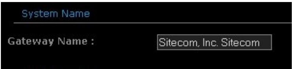 SITECOM RWIFI GAMING WL308 - System Name - 1
