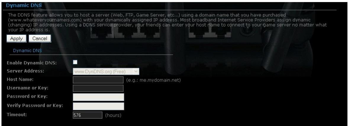 SITECOM RWIFI GAMING WL308 - Dynamic DNS - 1