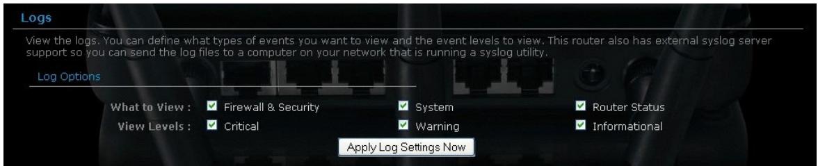SITECOM RWIFI GAMING WL308 - Logs - 1
