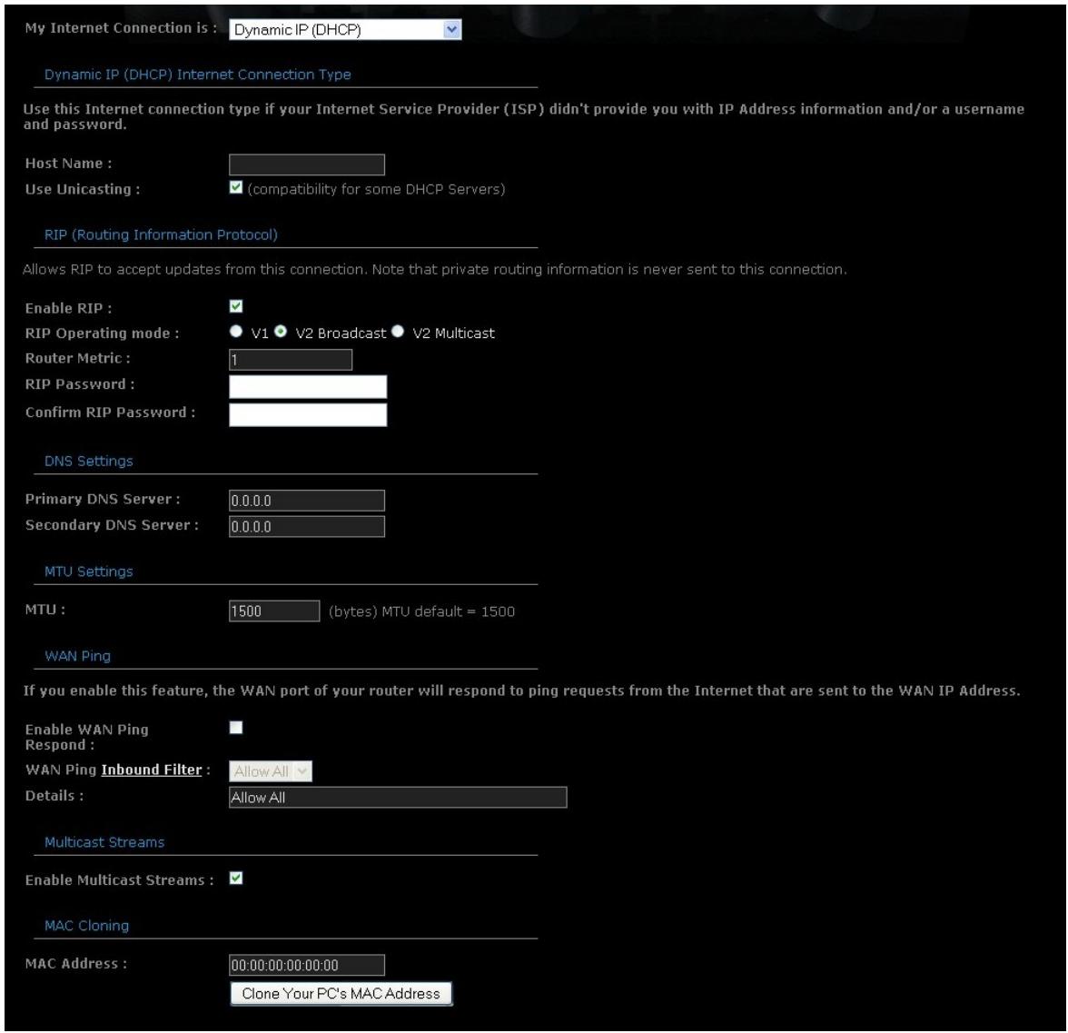 SITECOM RWIFI GAMING WL308 - Dynamic IP Address (DHCP) Configuration - 1