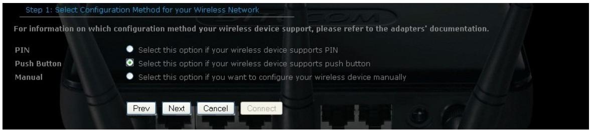 SITECOM RWIFI GAMING WL308 - Using the Push Button - 1