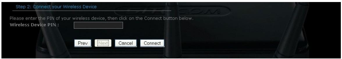 SITECOM RWIFI GAMING WL308 - Using the PIN - 1