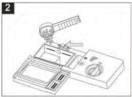 TECNOLEC LVT 4514 BLANC - Remplissage du détergent - 2