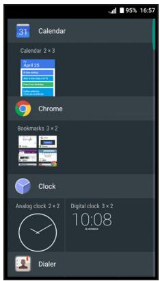 COPIC ACERLIQUID Z6 DARK GREY4260350 - Ajouter des widgets à l'écran d'accueil - 2