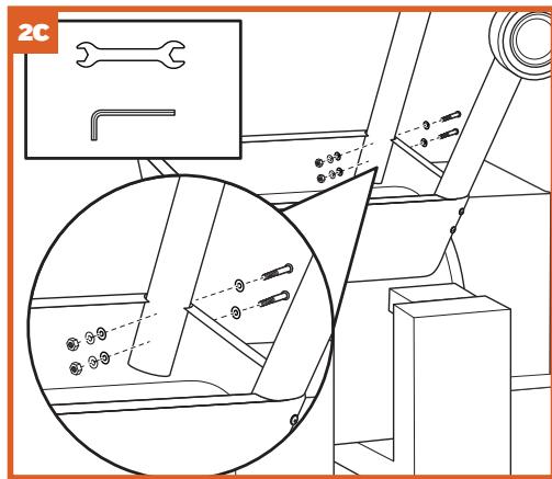TRAEGER TFB78GLEC - INSTALLATION DES PIEDS - 4