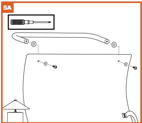 TRAEGER TFB78GLEC - ATTACHER LA POIGNEE ET PLACER LE DÉFLECTEUR ET LE BAC RÉCEPTEUR - 3