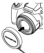 FUJIFILM SP-590UZ - Fixer la couroie et le cache objectif - 5