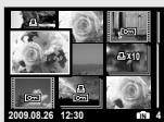 FUJIFILM SP-590UZ - Tournez la levier de zoom. - 6