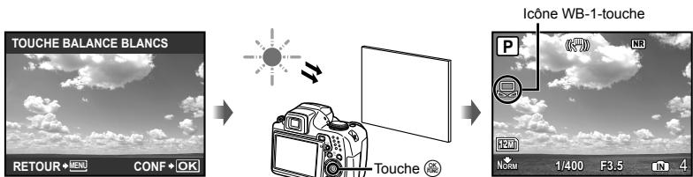 FUJIFILM SP-590UZ - Pour régler la fonction WB-1-touche - 1