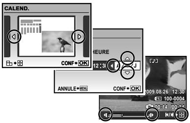 FUJIFILM SP-590UZ - Molette de défilament et guide d'utilisation - 1