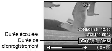FUJIFILM SP-590UZ - Opérations lors de la lecture deVIDEOS - 1
