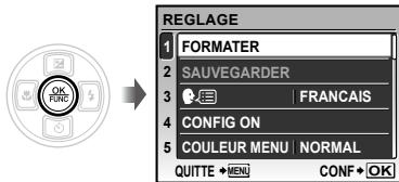 FUJIFILM SP-590UZ - Changer la langue d'affichage - 2
