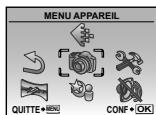 FUJIFILM SP-590UZ - Utiliser le menu - 6