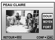 FUJIFILM SP-590UZ - Lorsque [PEAU CLAIRE] est sélectionné - 1