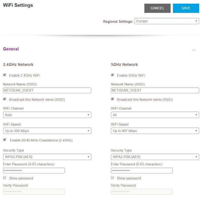 NETGEAR MULTIMEDIAEX6150-100FRS - Pour modifier le mot de passer WiFi du répéteur : - 1