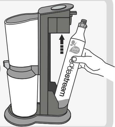 SODASTREAM SodaCrystalMegaPack - REEMPLACEMENT DU CYLINDRE DE CO_2 - 3