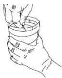 FAGOR BALAIFG2721 - V: Comment nettoyer le godet a poussiere - 4