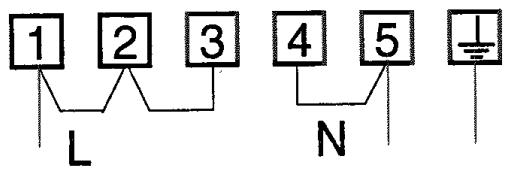 PROLINE TG 40 TFT - SCHEMA DES BRANCHEMENTS - 1