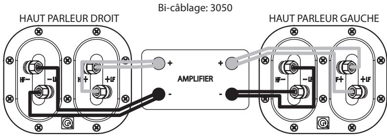 Q-ACOUSTICS QA3050 - Bi-câblage - 3