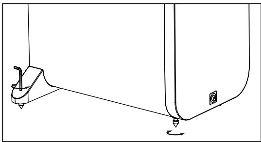 Q-ACOUSTICS QA3050 - Attacher le stabilisateur arrêté - 3050 - 1