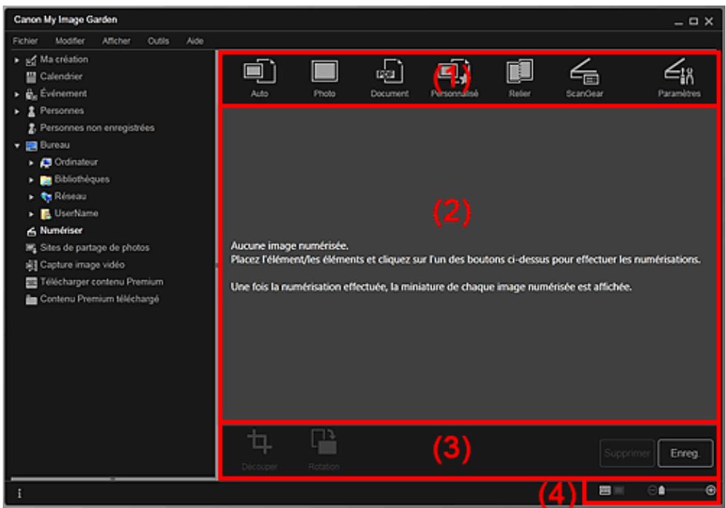 CANON MG2555C - Vue Numériser - 1